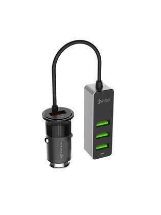 Imagem de Carregador Veicular C3Tech Ucv-Q430Bk Com 4 Usb Quick...