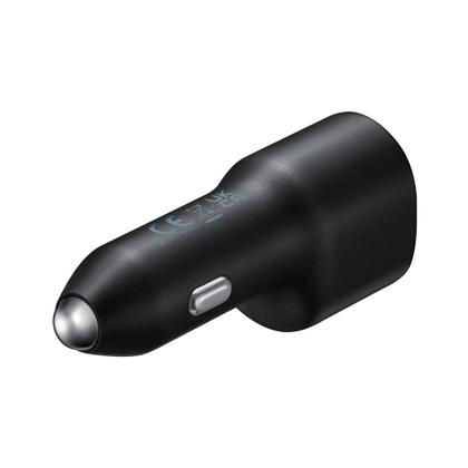Imagem de Carregador Veicular Samsung Super Rápido 40W USB dupla - 25W e 15W - Original - EP-L4020NBPGBR
