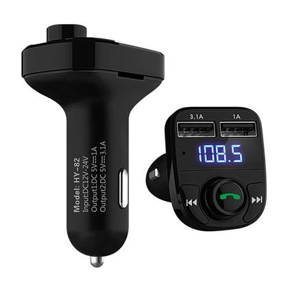 Imagem de Carregador Veicular Transmissor e Receptor FM Veicular X8