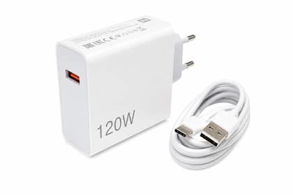 Carregador Xiaomi 120W Turbo Charge + Cabo USB-C (Tipo C)