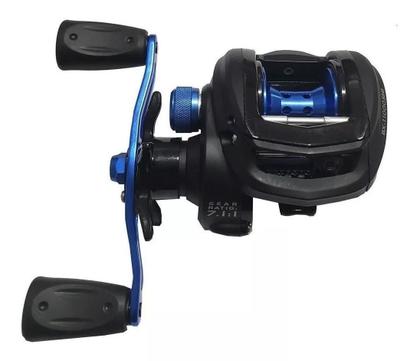Imagem de Carretilha Bronx 11000 11rol Drag 8kgs Azul Maruri Direito