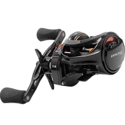 Imagem de Carretilha Bronx 300 Corpo Carbono Freio 15kg 7 Rolamentos - MARURI