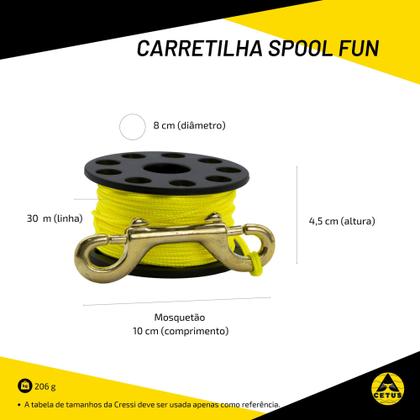 Imagem de Carretilha Cetus Spool Fun