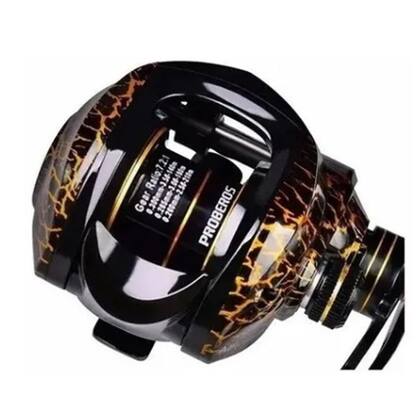 Imagem de Carretilha de Pesca Aluminio Esquerda 7.2:1 Com 18 Rolamento