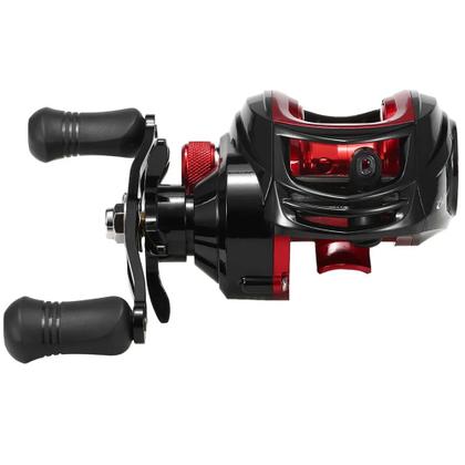 Imagem de Carretilha Drag 8Kg Vara Carbono 1,68mts Linha Multi com Kit 5 Isca Hunter Pega Tudo