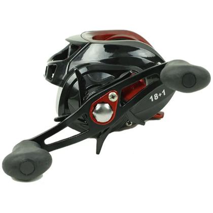 Imagem de Carretilha Drag 8Kg Vara Carbono 1,68mts Linha Multi com Kit 5 Isca Hunter Pega Tudo