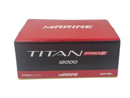 Imagem de Carretilha Perfil Baixo Marine Sports Titan Pro2 12000 - 12 Rolamentos