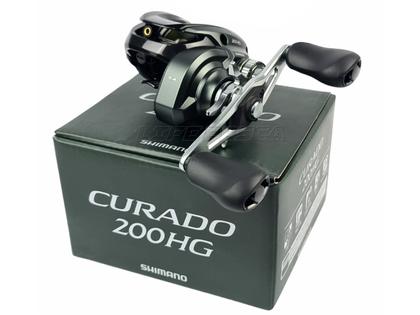 carretilha shimano curado perfil baixo Carretilha Perfil Baixo Shimano Curado M 200HG e 201HG - Recolhimento 7.4:1  - Carretilha de Pesca