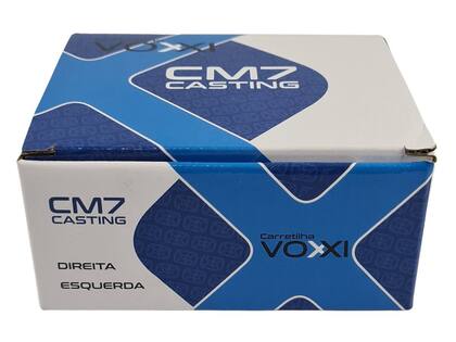Imagem de Carretilha Perfil Baixo Voxxi CM7 Casting - 06 Rolamentos
