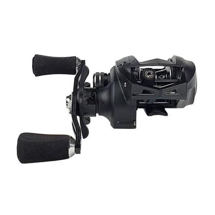 Imagem de Carretilha Pesca Brasil Perfil Baixo Raptor Carbon 8 Rol. 7.2:1 Drag 6Kg