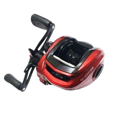 Imagem de Carretilha Pesca Perfil Baixo Maruri Bronx 8000 Drag 6,5kg 8 Rolamentos
