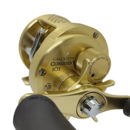 Carretilha Pesca Shimano Calcutta Conquest 101 Recolhimento 6.8:1