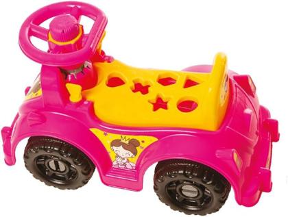 Imagem de Carrinho Andador Infantil Ketokinha Princesa Kendy Brinquedo Dog Azul Vermelho Rosa Menino Menina