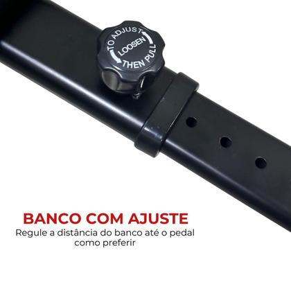 Imagem de Carrinho Assento Hoverkart com Volante para Overboard 6.5 8 10 Preto Importway BW-306