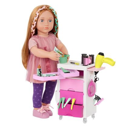 Imagem de Carrinho Auxiliar Salão De Beleza Our Generation