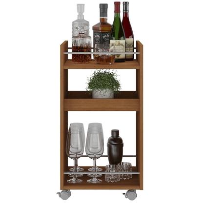 Imagem de Carrinho Bar com Rodizios com Trava Brito