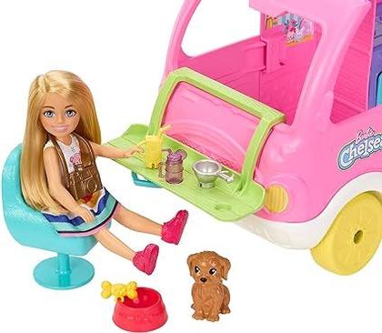 Imagem de Carrinho - Barbie Conjunto de Brinquedo Chelsea Novo Camper MATTEL