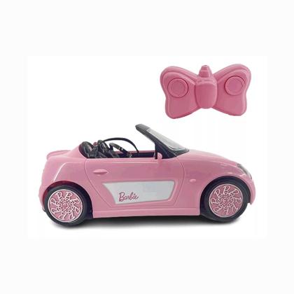 Imagem de Carrinho Barbie Style Rosa Com 7 Funções Controle Remoto Design Exclusivo