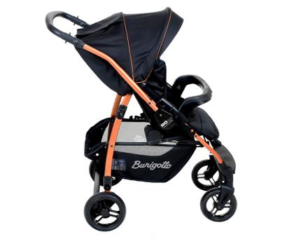 Imagem de Carrinho Bebê Burigotto RIO 22 Preto Cobre