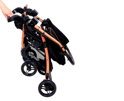 Imagem de Carrinho Bebê Burigotto RIO 22 Preto Cobre