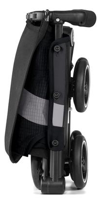 Imagem de Carrinho Bebê Pockit Air All-terrain Velvet Black 15kg Cor Preto Chassi Preto