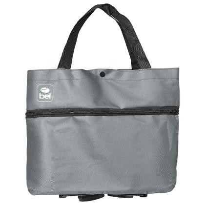 Imagem de Carrinho Bolsa Sacola Multiuso com Rodinhas Cinza Bel