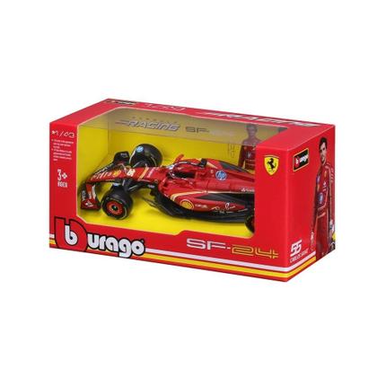 Imagem de Carrinho Burago F1 1:43 Ferrari SF-24 Leclerc 16 18-36844