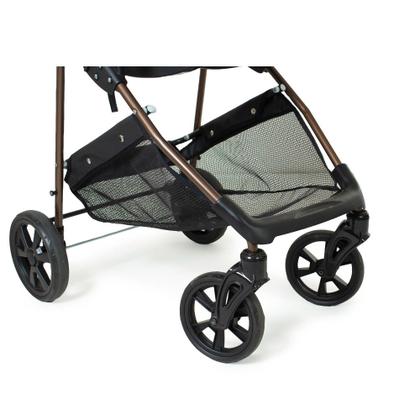 Imagem de Carrinho c/Bebê Conforto Passeio Moisés Napoli PT Galzerano