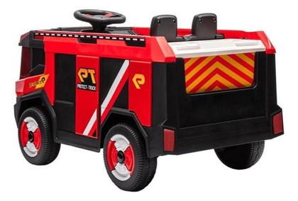 Imagem de Carrinho Caminhão Elétrico Infantil De Bombeiro 12V Vermelho