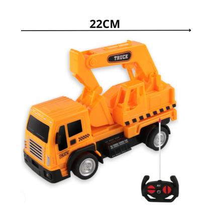 Imagem de Carrinho Caminhão Escavadeira Controle Remoto Com Luz Farol 7 Funções