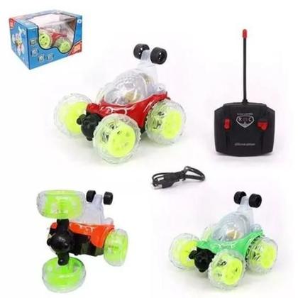 Imagem de Carrinho Carro Maluco Com Controle Remoto 7 Funções Com Som