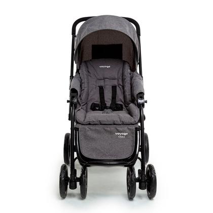 Imagem de Carrinho com Bebê Conforto Travel System Choice Cinza Voyage