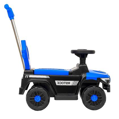 Imagem de Carrinho Com Empurrador Off Road Cor Azul Andador Para Crianças - Unitoys