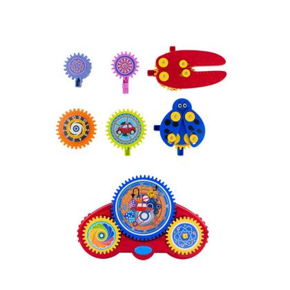 Imagem de Carrinho com Engrenagem 6 em 1 Trânsito Conjunto de Blocos