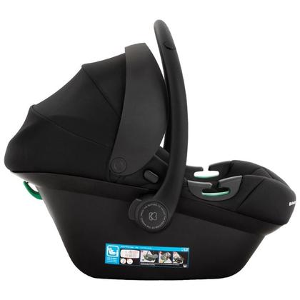 Imagem de Carrinho compacto joy black + bebe conforto i-prime - kikka boo