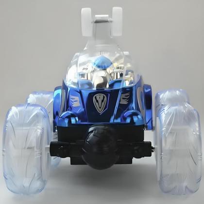 Imagem de Carrinho Controle Maluco Luz Colorida Gira 360