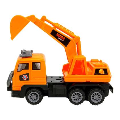 Imagem de Carrinho Controle Remoto Construção Escavadeira Polibrinq