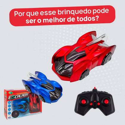 Imagem de Carrinho Controle Remoto Escalada Sobe Parede e Teto