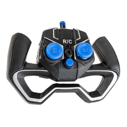 Imagem de CARRINHO CONTROLE REMOTO INFANTIL PICK UP 4X4 8 FUNÇÕES 360 º Azul