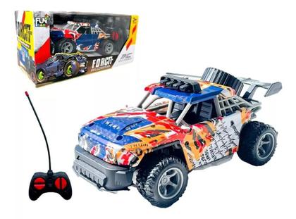 Imagem de Carrinho Controle Remoto Recarregável 4x4 Off Road Colorido