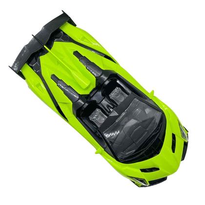 Imagem de Carrinho Conversível Esportivo Controle Remoto, Pica Pau, A Pilhas 1:18 Acende Faróis