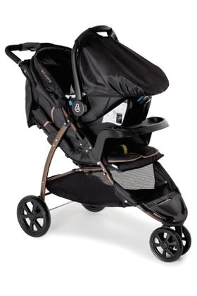 Imagem de Carrinho Cross Trail Travel System Galzerano Preto Cobre