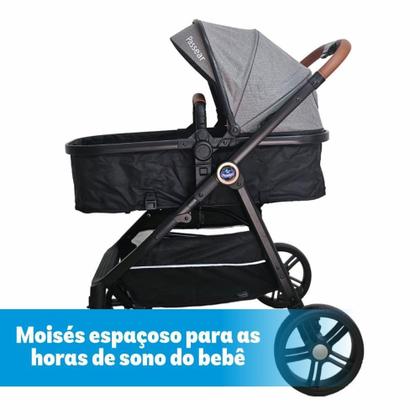 Imagem de Carrinho de Bebê 3 em 1 Apolo - QB619 - PASSEAR