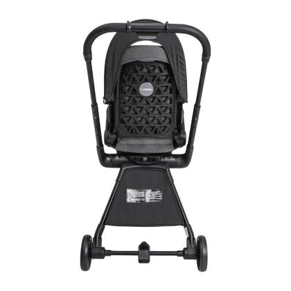 Imagem de Carrinho de Bebê 360º Savvy com Moisés Melange Preto - Kiddo