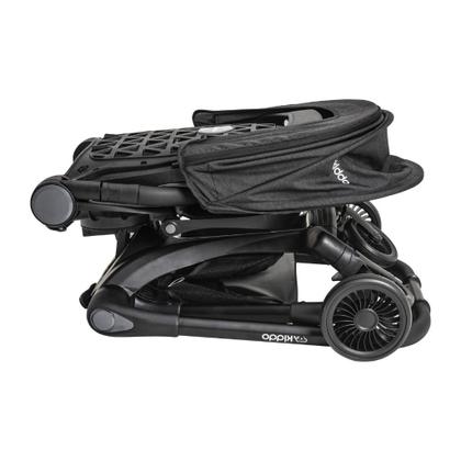 Imagem de Carrinho de Bebê 360º Savvy com Moisés Melange Preto - Kiddo