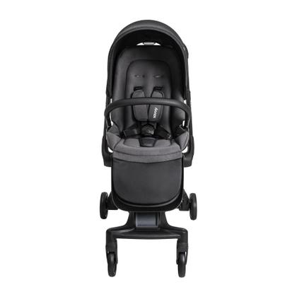 Imagem de Carrinho de Bebê 360º Savvy com Moisés Melange Preto - Kiddo