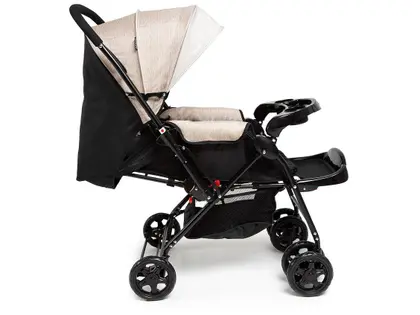 Imagem de Carrinho de Bebê Alça Reversível com Bebê Conforto Cosco Kids Travel System Reverse 0 a 15kg