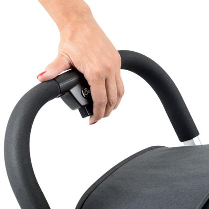 Imagem de Carrinho de Bebê Burigotto UP Alumínio Prata Leve e Compacto