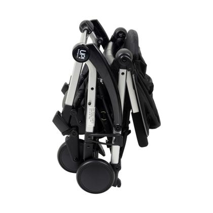 Imagem de Carrinho de Bebê Burigotto UP Alumínio Prata Leve e Compacto