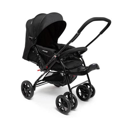 Imagem de Carrinho De Bebê Choice Passeio Reversível e Retrátil Voyage 0 a 15kg